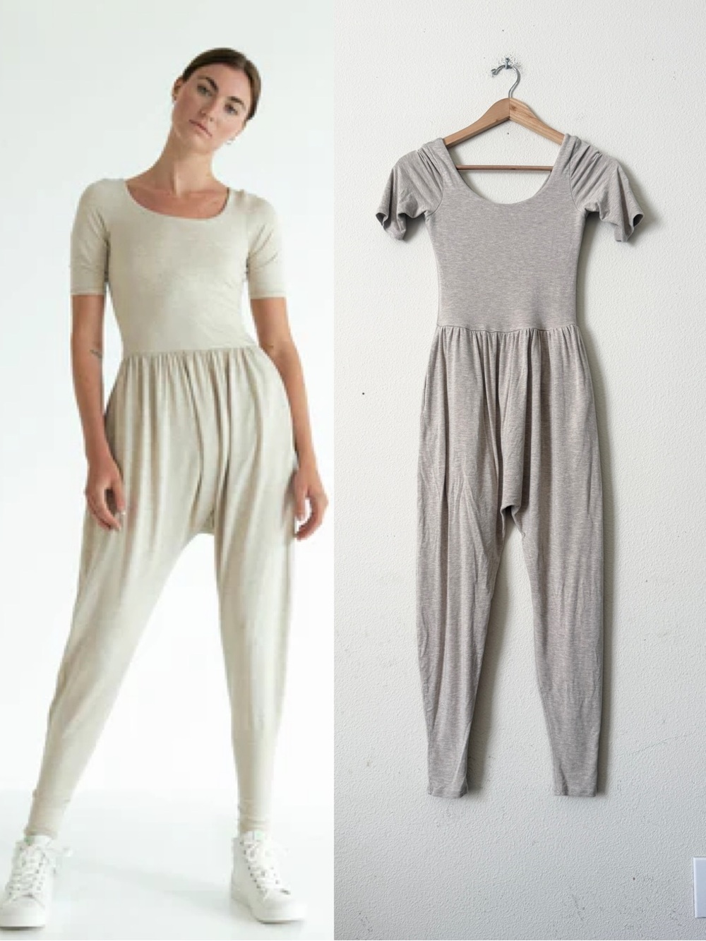 Imbodhi SMALL short sleeve Bodhi jumper in oatmeal